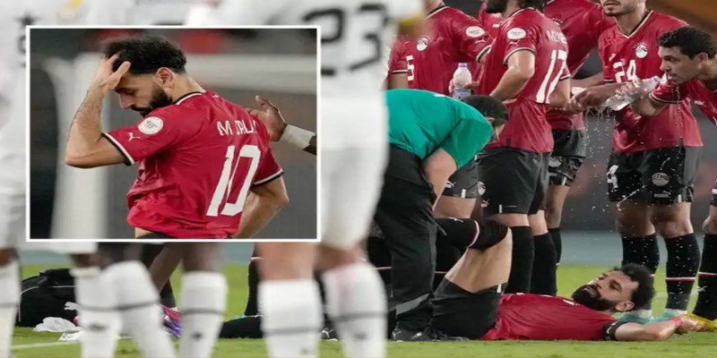 Tiền đạo Salah bị thương tại CAN Cup